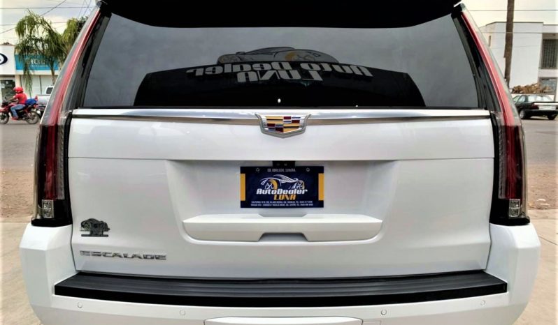 Cadillac Escalade 2017 lleno