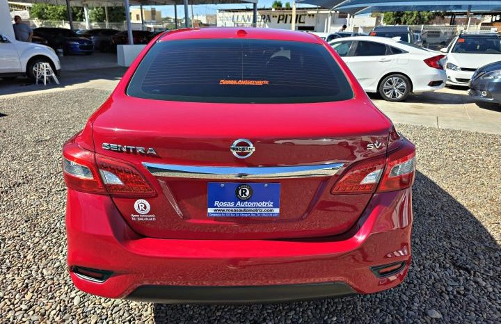 Nissan Sentra 2018 lleno